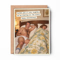 Funny Anniversary Card – Steal the Covers