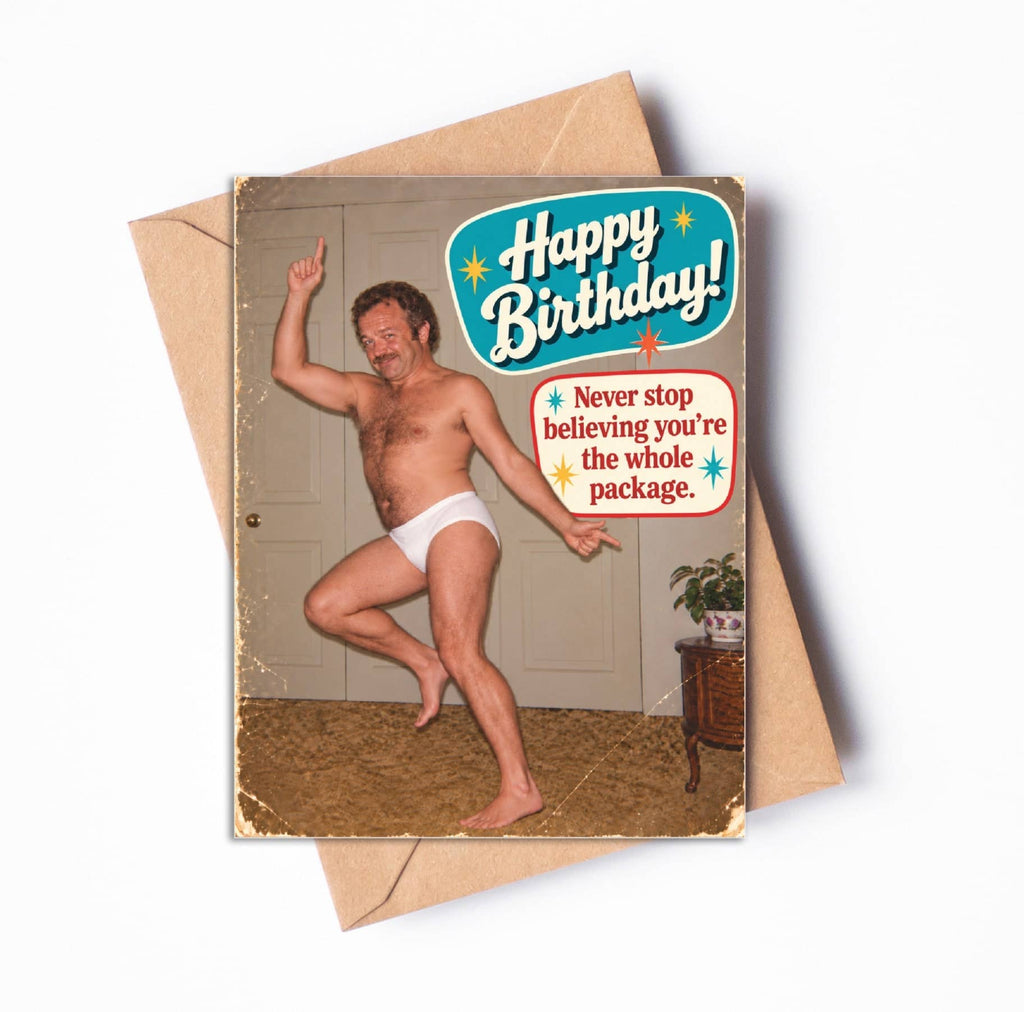 Funny Birthday Card – Whole Package