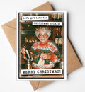 Funny Christmas Card – Grandma Drinks