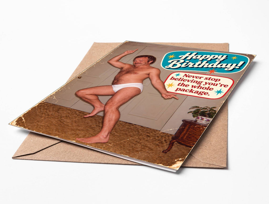 Funny Birthday Card – Whole Package