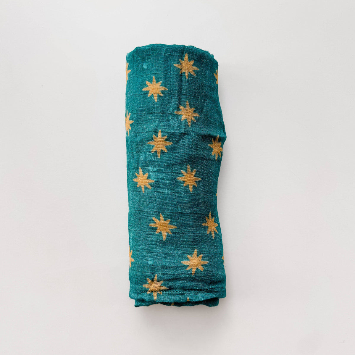 Guadalupe Stars Mantle - Catholic Baby Muslin Blanket Swaddle