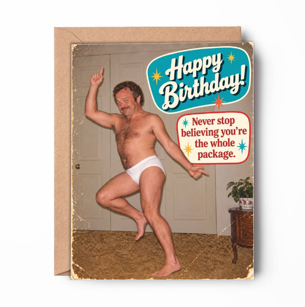 Funny Birthday Card – Whole Package