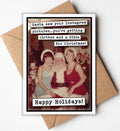 Funny Christmas Card – Santa Saw Your Instagram