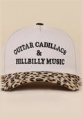 "Guitar Cadillacs & Hillbilly Music" Cap front