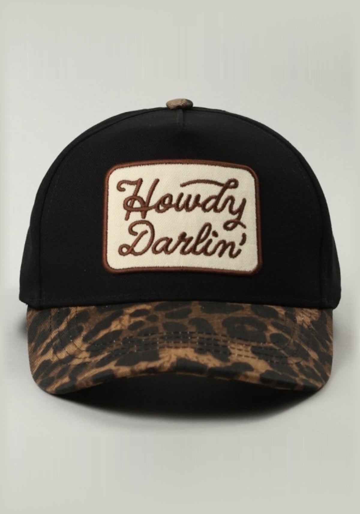 "Howdy Darlin'" Cap front