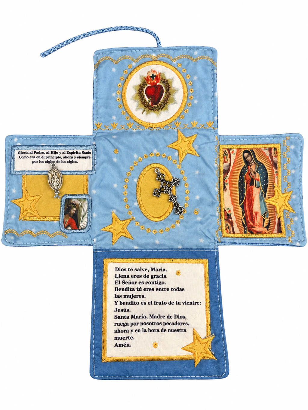 Catholic Pocket of Faith - blue