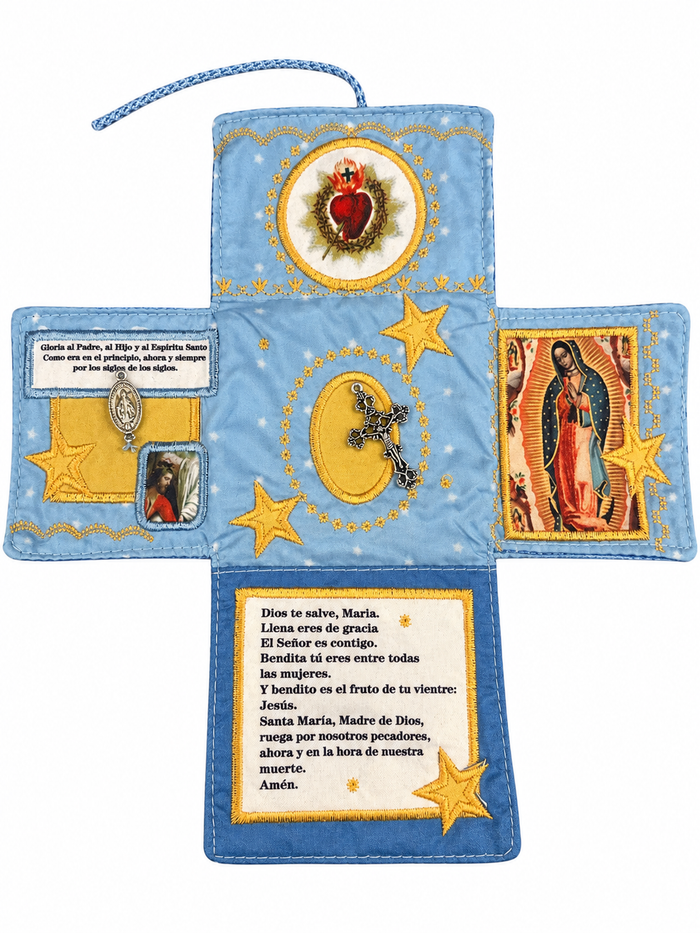 Catholic Pocket of Faith - blue