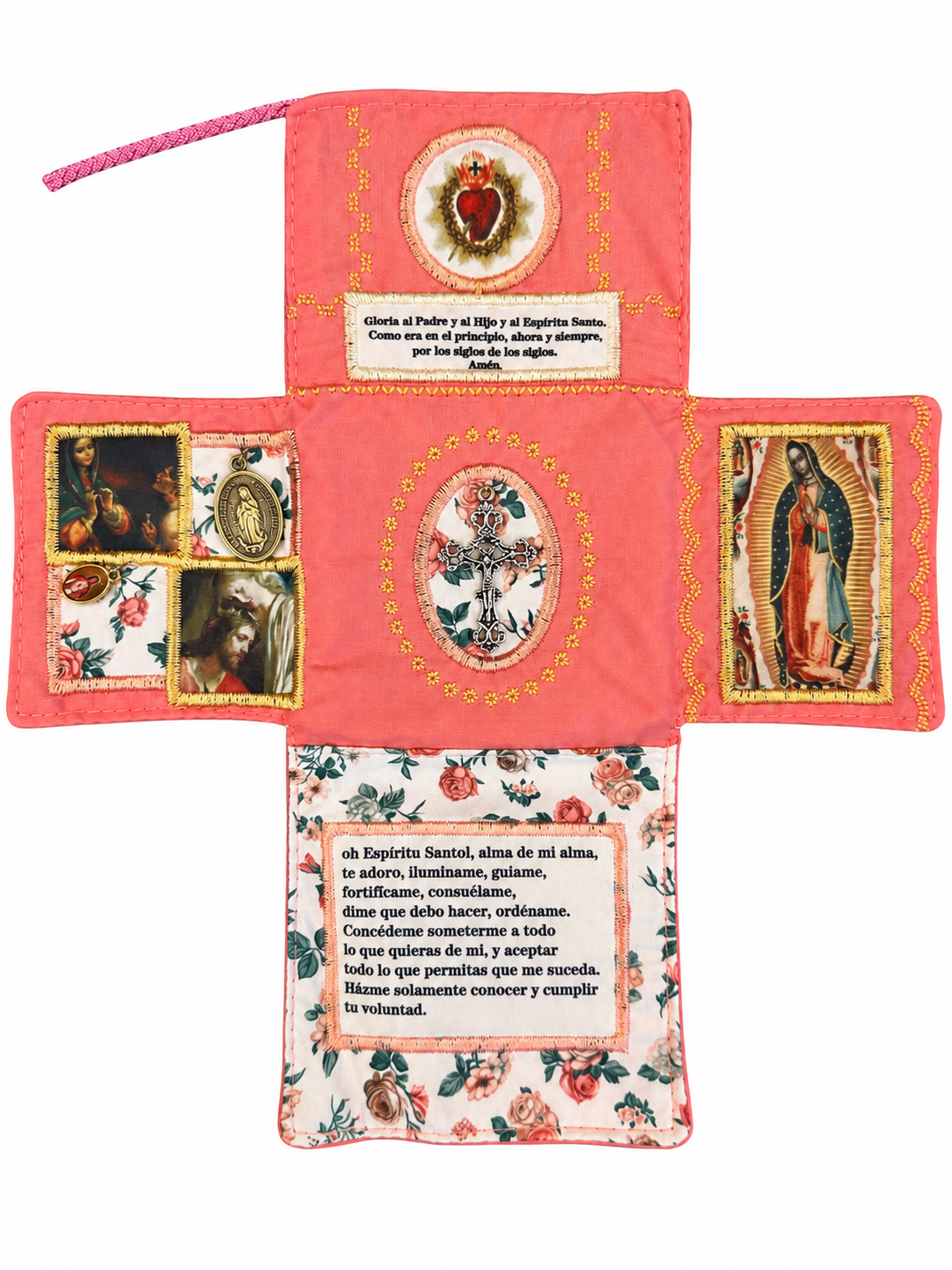 Catholic Pocket of Faith - pink